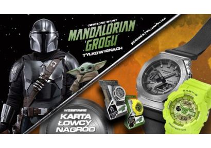 G-SHOCK x Star Wars: The Mandalorian and Grogu - limitowana kolekcja zegarków inspirowana galaktyką