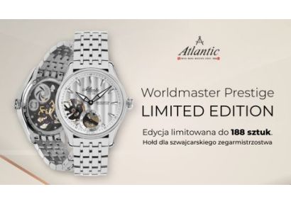Atlantic Worldmaster Prestige Manufacture LE 188 - limitowany szwajcarski zegarek dla kolekcjonerów i miłośników klasyki