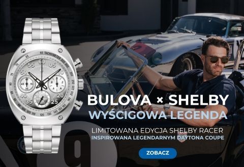 Nie musisz mieć Shelby w garażu. Teraz możesz mieć BULOVA Shelby 96K118 na nadgarstku 
