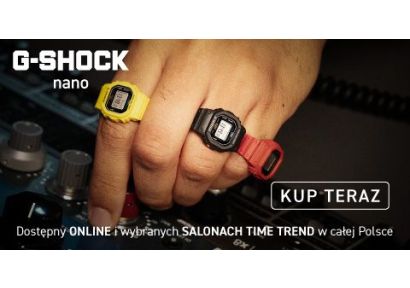 G-SHOCK Nano – Oficjalna Premiera w Time Trend! 