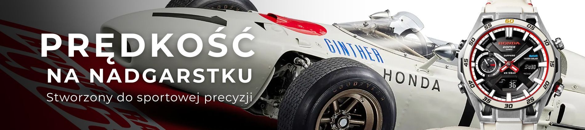 EDIFICE SOSPENSIONE ECB-2300HR-1A – zegarek inspirowany legendą Formuły 1