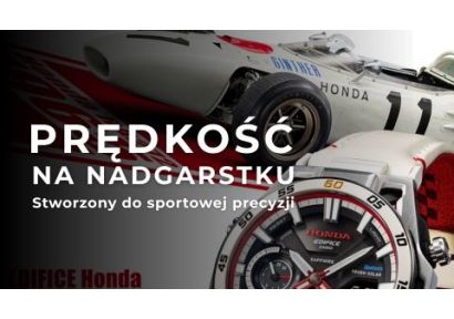EDIFICE SOSPENSIONE ECB-2300HR-1A – zegarek inspirowany legendą Formuły 1