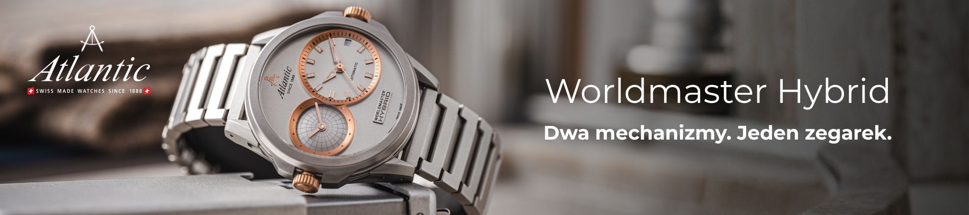 ATLANTIC Worldmaster Hybrid Limited Edition 50755.41.29 - dwa mechanizmy, jeden wyjątkowy zegarek