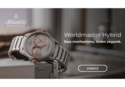 ATLANTIC Worldmaster Hybrid Limited Edition 50755.41.29 - dwa mechanizmy, jeden wyjątkowy zegarek
