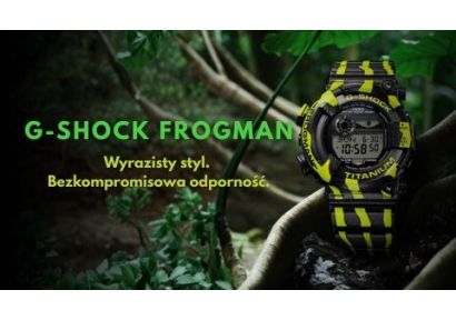 G-SHOCK FROGMAN GW-8200TPF-1ER – drapieżny styl i profesjonalna funkcjonalność w limitowanej edycji