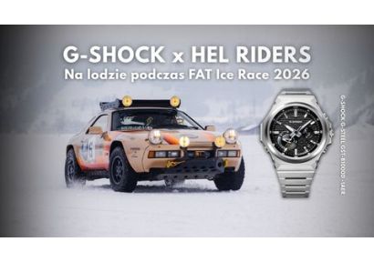 G-SHOCK x HEL RIDERS na FAT Ice Race 2026