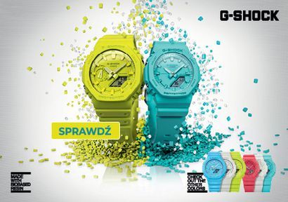 Sprawdź jak zmienić czas w zegarkach G-Shock