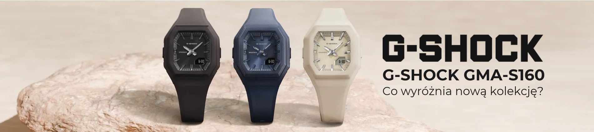G-SHOCK GMA-S160 – co wyróżnia nową kolekcję?