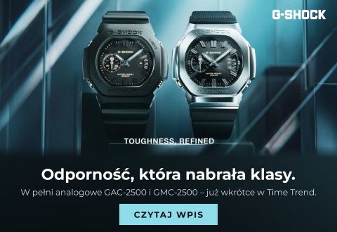 Nowe G-SHOCK GMC-2500 i GAC-2500 - premiera 2026. Poznaj 7 modeli