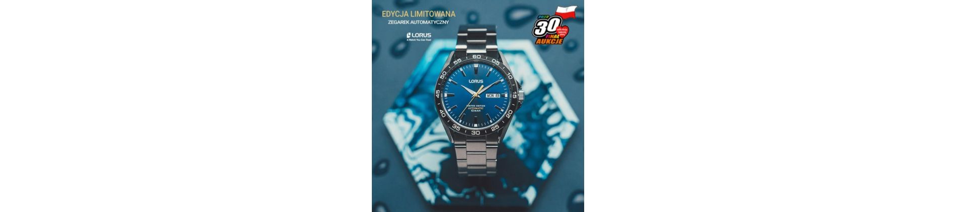 Limitowany automat LORUS LOR RL489AX9G na aukcji WOŚP!