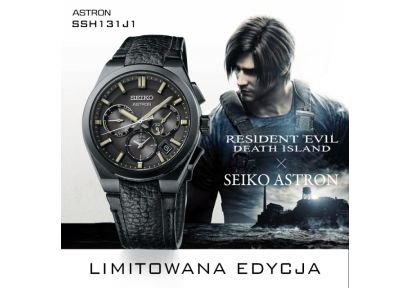 Odkryj zegarek SI SSH 131J1 Resident Evil od Seiko Astron