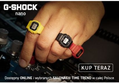 G-SHOCK Nano – Oficjalna Premiera w Time Trend! 