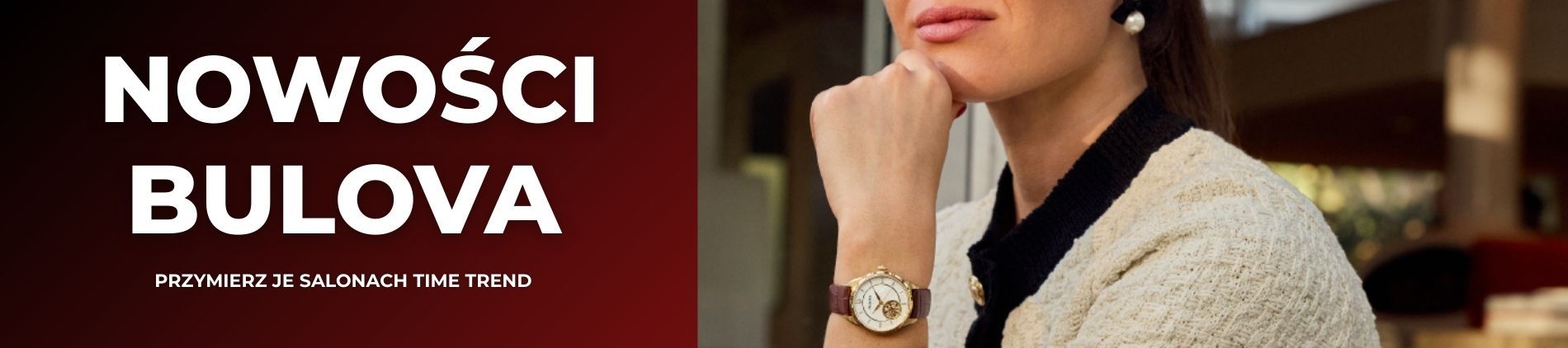 Marzysz o luksusowym zegarku do 5 tys. zł? Przymierz modele Bulova w salonach Time Trend!