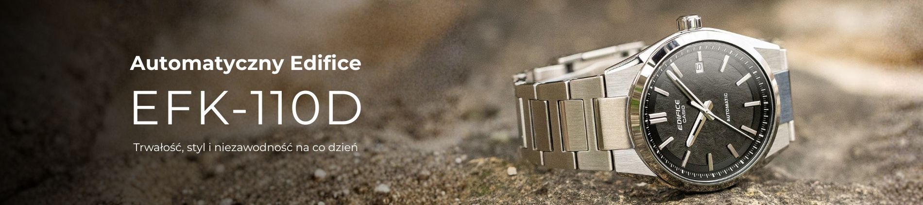 Edifice EFK-110D – automatyczna precyzja inspirowana motoryzacją