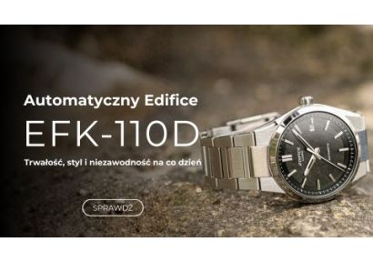 Edifice EFK-110D – automatyczna precyzja inspirowana motoryzacją
