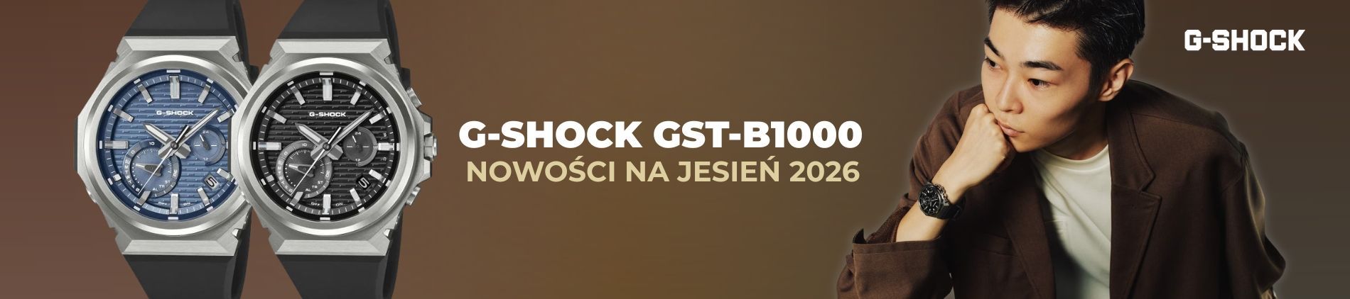 Ten G-SHOCK pasuje nie tylko do bluzy. Nowy GST-B1000 wchodzi w sezon jesień 2026