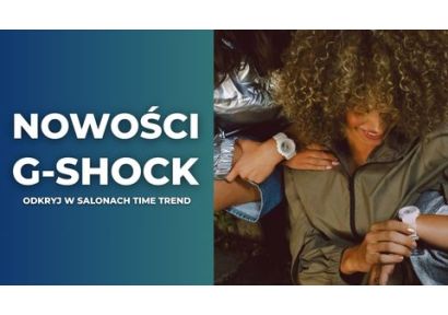 G-Shock – odkryj kultowe kolekcje i odwiedź salony Time Trend