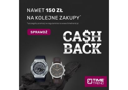 CashBack w Time Trend! Płacimy za zakupy!