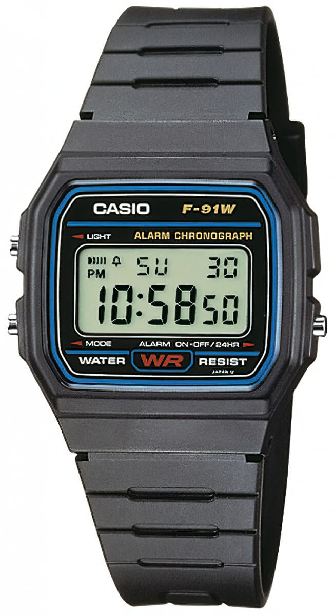CASIO F-91W -1YEG