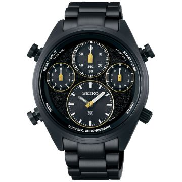 Odkryj zegarek męski Seiko Prospex Speedtimer 1/100 Sec Solar Chronograph SI SFJ007P1 z mechanizmem solarnym, chronografem oraz oryginalną tarczą. To edycja limitowana wydana z okazji Mistrzostw Świata w Lekkoatletyce 2023 w Budapeszcie