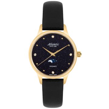 ATLANTIC Elegance Moonphase Aventurine 30230.45.59L