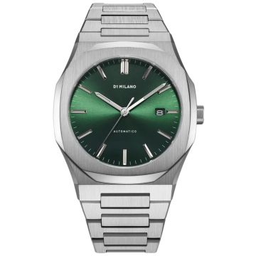 Zegarek męski z zieloną  tarczą D1 MILANO ATBJ12