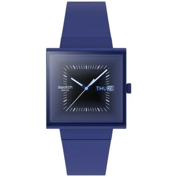 SWATCH Squarely Blacklight SO34N700