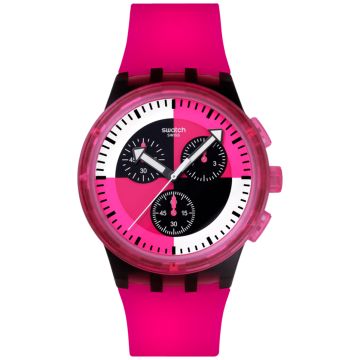 SWATCH Fuchsia Lines Chronograph SUSB110