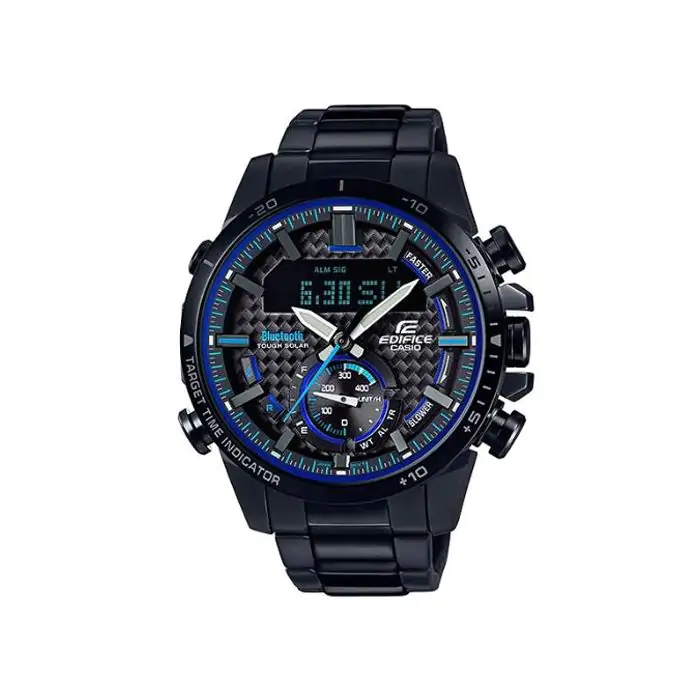 CASIO EDIFICE ECB-800DC タフソーラー Bluetooth Casio Edifice Bluetooth Solar Mobile Link Watch ECB-800DC-1A