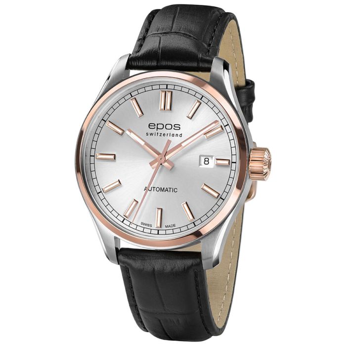 Zegarek męski na pasku Epos Passion 3501.132.34.18.25
