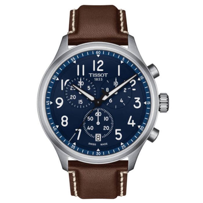 Zegarek męski z niebieską tarczą TISSOT T116.617.16.042.00