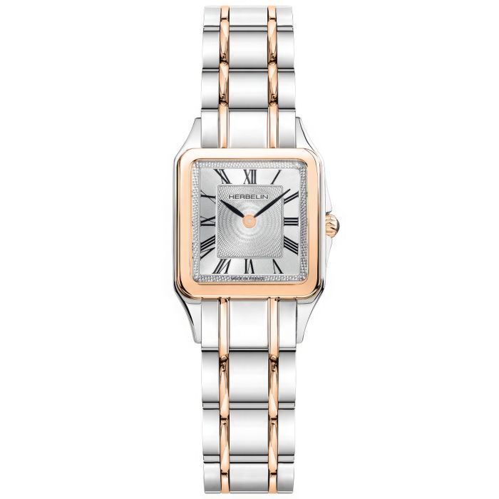 Kwadratowy zegarek damski Herbelin Luna 17457BTR01 Kwadratowy zegarek damski Herbelin Luna 17457BTR01