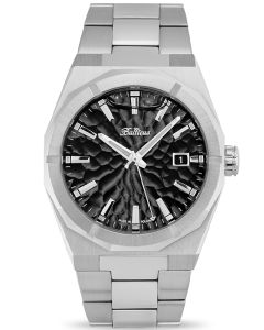 Zegarek męski na bransolecie Balticus oil filled watch GWIEZDNY PYŁ THE O LIMITED EDITION BLT-BALSDHDBLA czarna tarcza