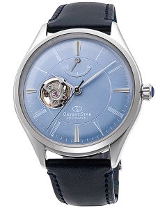 Zegarek męski z niebieską tarczą Orient Star RE-AT0203L00B