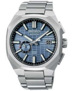 Odkryj zegarek męski Seiko Astron SI SSJ013J1 Solar GPS
