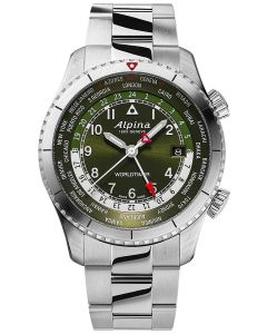 ALPINA Startimer Pilot Worldtimer AL-255GR4S26B