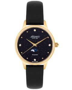 ATLANTIC Elegance Moonphase Aventurine 30230.45.59L