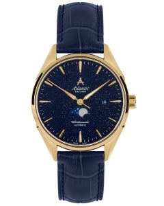 ATLANTIC Moonphase Nightsky Aventurine Dial 52783.45.91