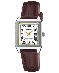 Zegarek damski na brązowym pasku Casio LTP-B150L-7B2EF