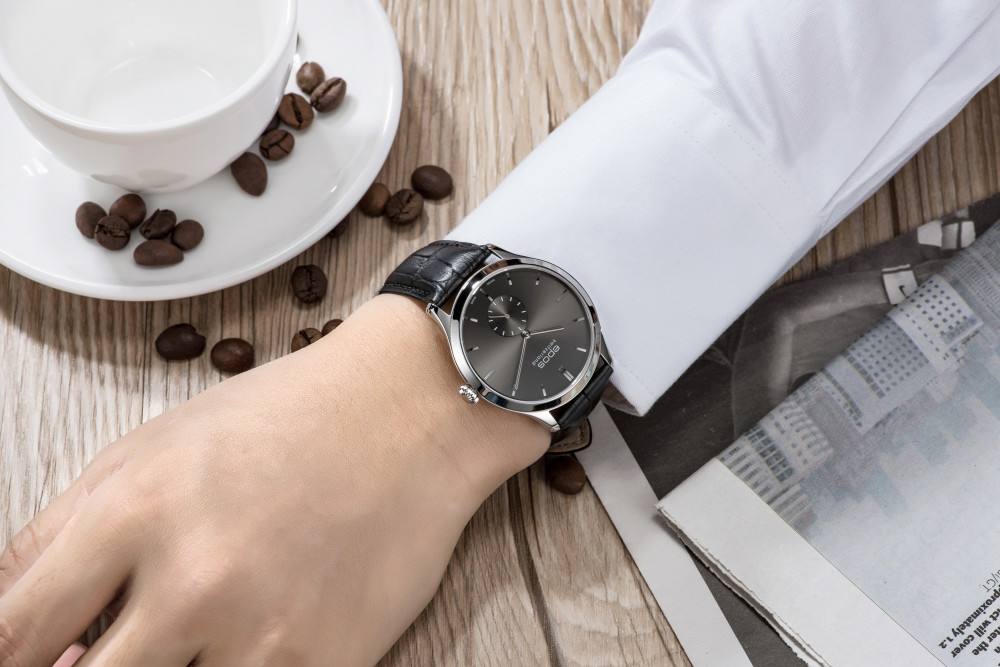 Elegancki zegarek męski na pasku EPOS Originale 3408.208.20.14.15