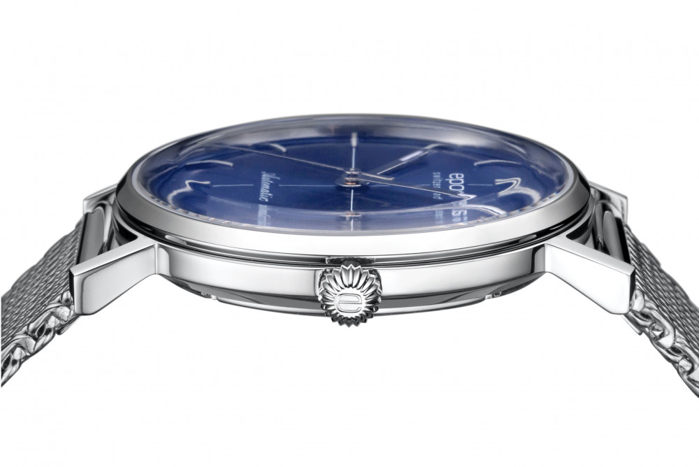 Zegarek męski z niebieską tarczą Epos Originale 3437.132.20.16.30