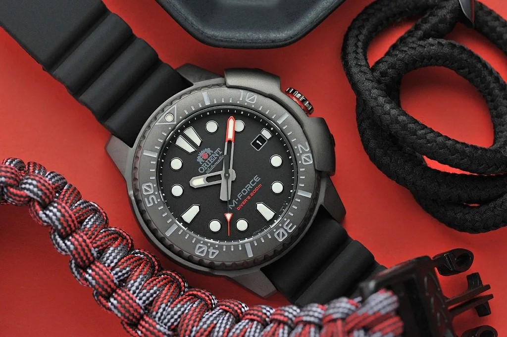Zegarek męski Orient M-Force Diver RA-AC0L03B00B