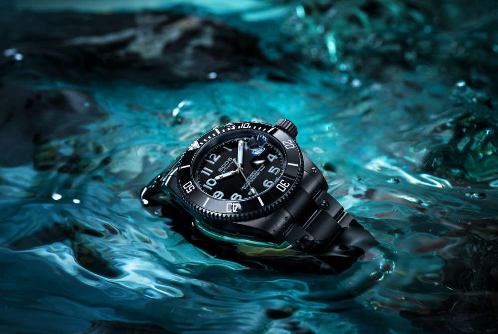 Zegarek męski na bransolecie EPOS Sportive Diver Titanum COSC Limited Edition 3504.138.85.35.95 w zestawie z paskiem NATO