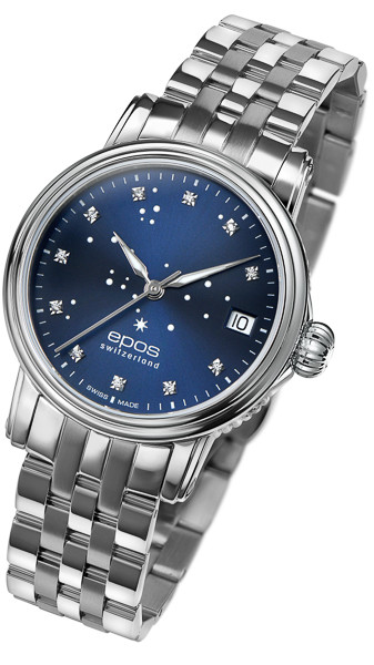 Zegarek damski na bransolecie Epos EPOS Ladies North Star 4390.152.20.96.30