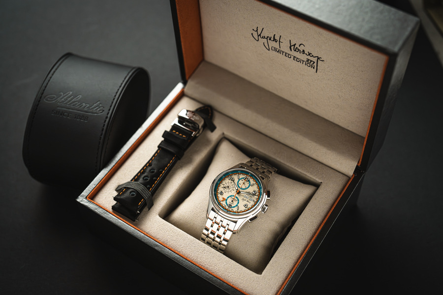 Odkryj męski zegarek Atlantic Worldmaster World Cup x Krzysztof Hołowczyc Limited Edition