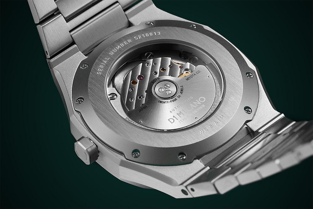 Zegarek męski z zieloną  tarczą D1 MILANO ATBJ12