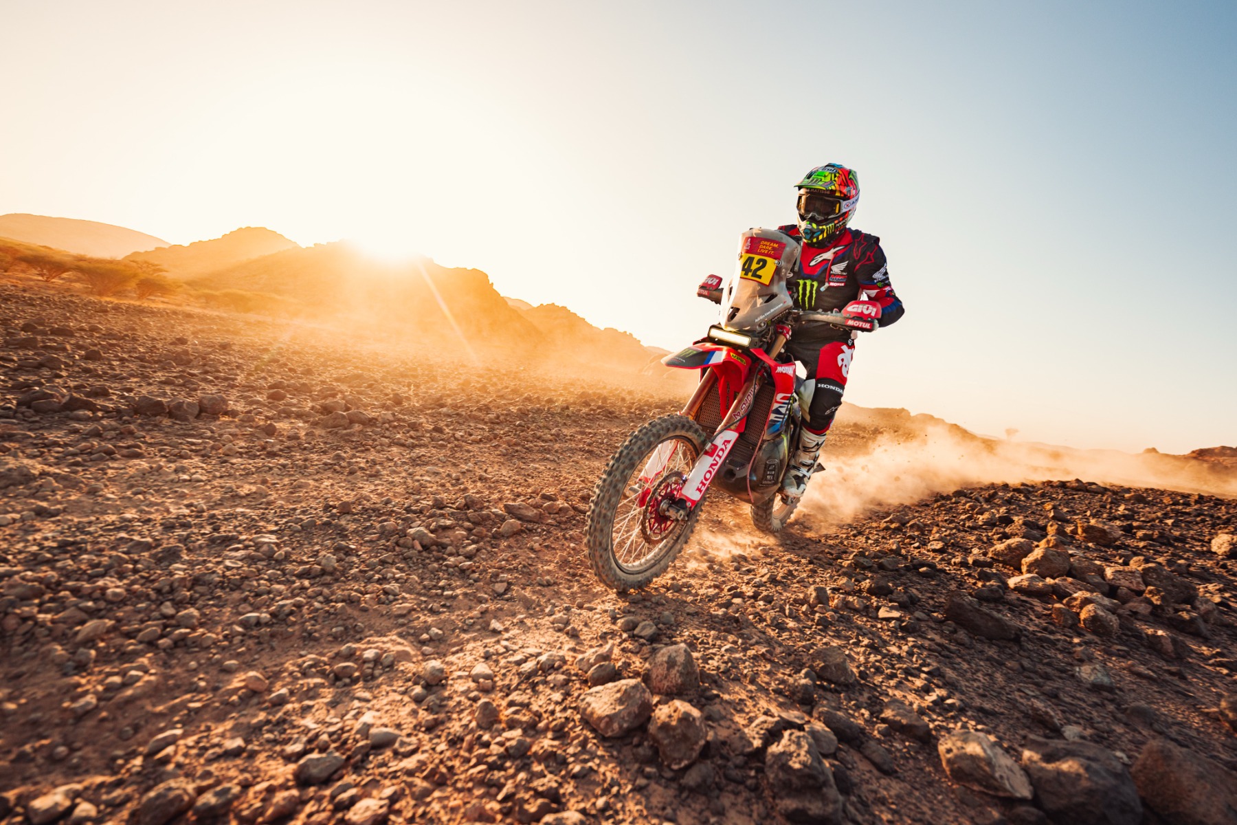 Adrien Van Beveren podczas rajdu Dakar