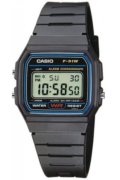 Odkryj wyjątkowy zegarek F-91W -1YEG CASIO F-91W -1YEG