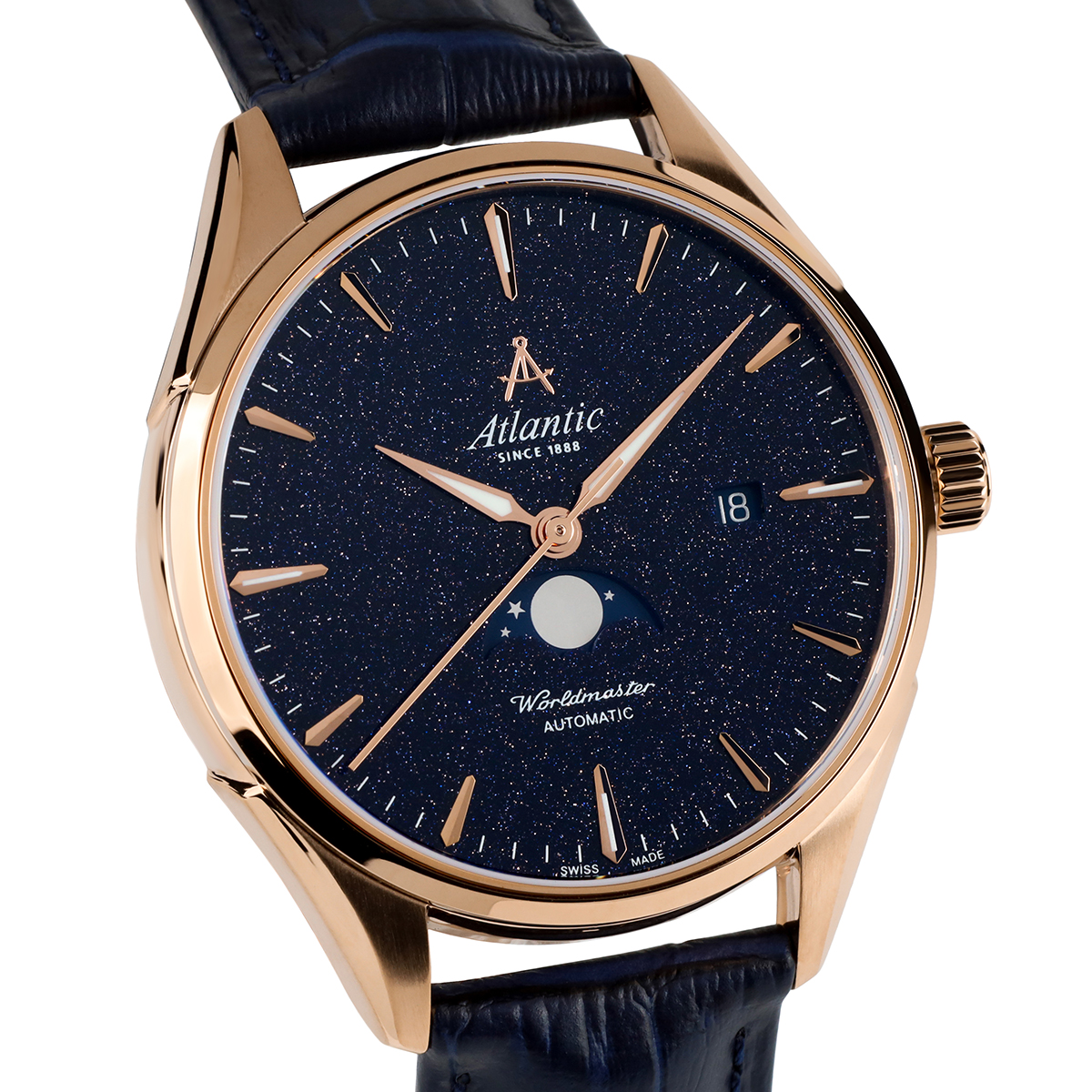 Odkryj ATLANTIC Worldmaster Nightsky Moonphase 52783.44.91