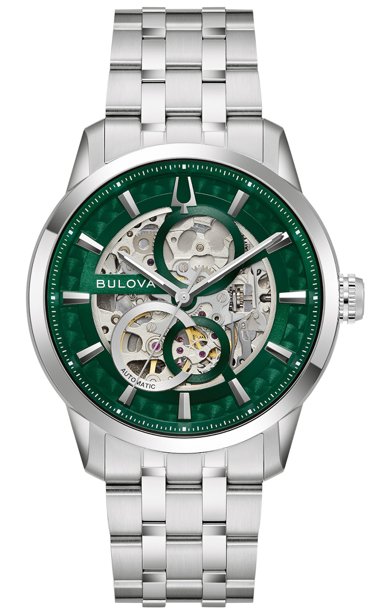 BULOVA Sutton Automatic Skeleton 96A329
